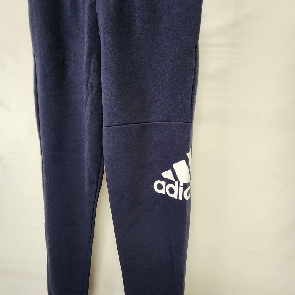 Adidas Regular Fit Navy Blue Athletic Sweatpants Training Joggers Sports Pants M - Picture 7 of 9
